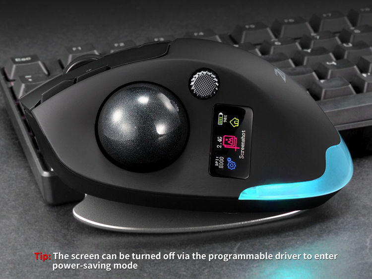 F-33 Pro Trackball Mouse 3
