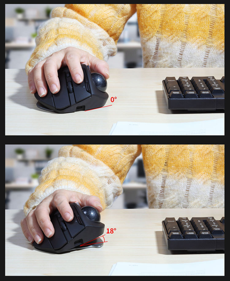 F-33 Pro Trackball Mouse 6