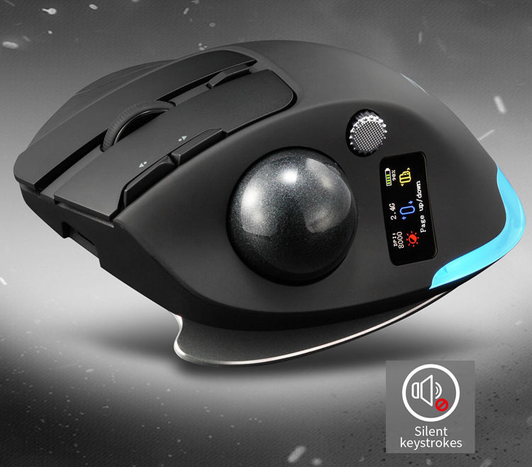 F-33 Pro Trackball Mouse 1