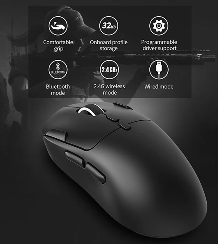 F-37 Ultralight Mouse for Gaming & Office Use (3)