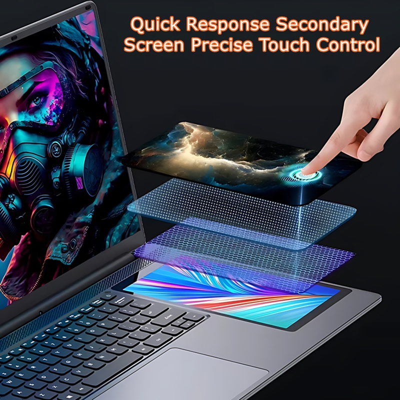 YX156 Dual-Screen Laptop for Business 6