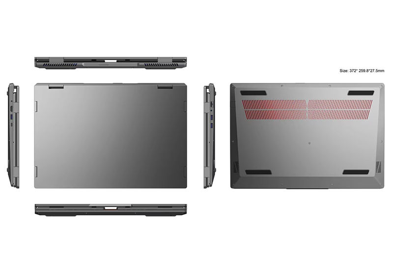 YX16 Triple Screen Laptop -12