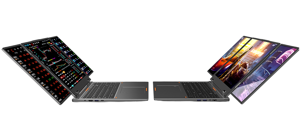 YX16 Triple Screen Laptop -3