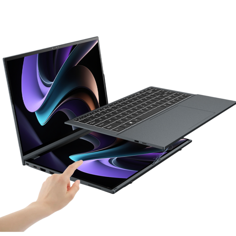 YX14 Dual Screen Laptop for Business Office Home Use -10