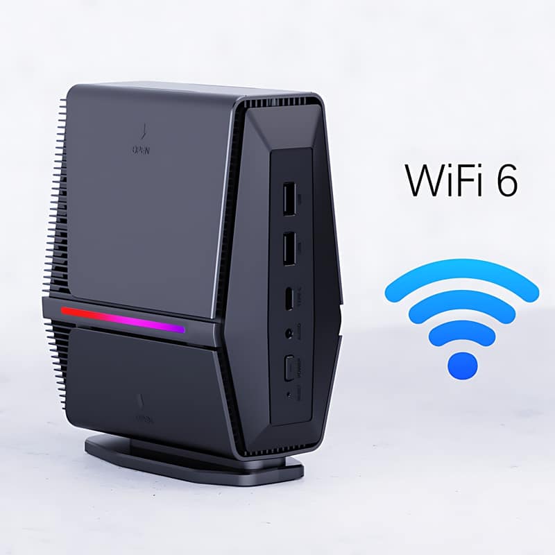 YISSIY Y6 AMD Ryzen 7 8845HS Mini PC 14