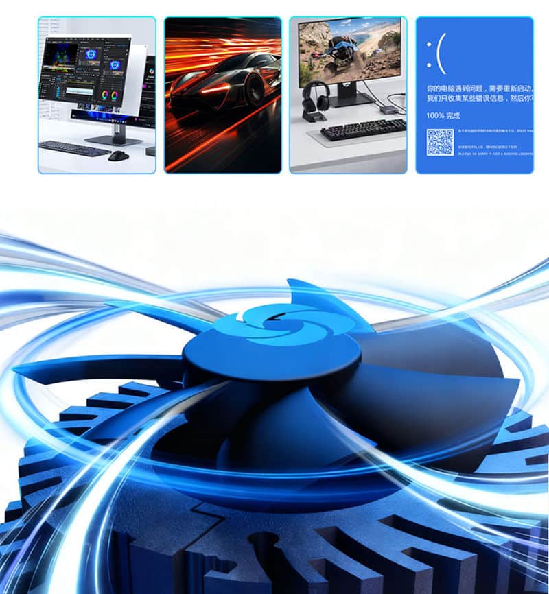 YISSIY Y6 AMD Ryzen 7 8845HS Mini PC 7