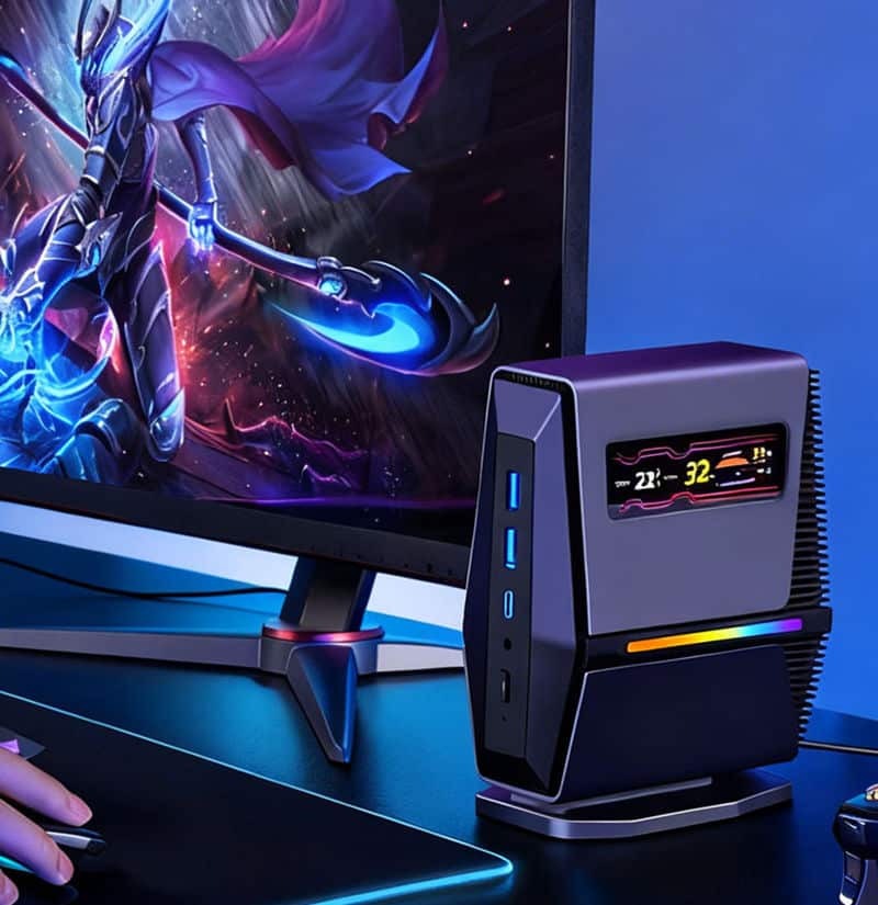 YISSIY Y6 AMD Ryzen 7 8845HS Mini PC 8