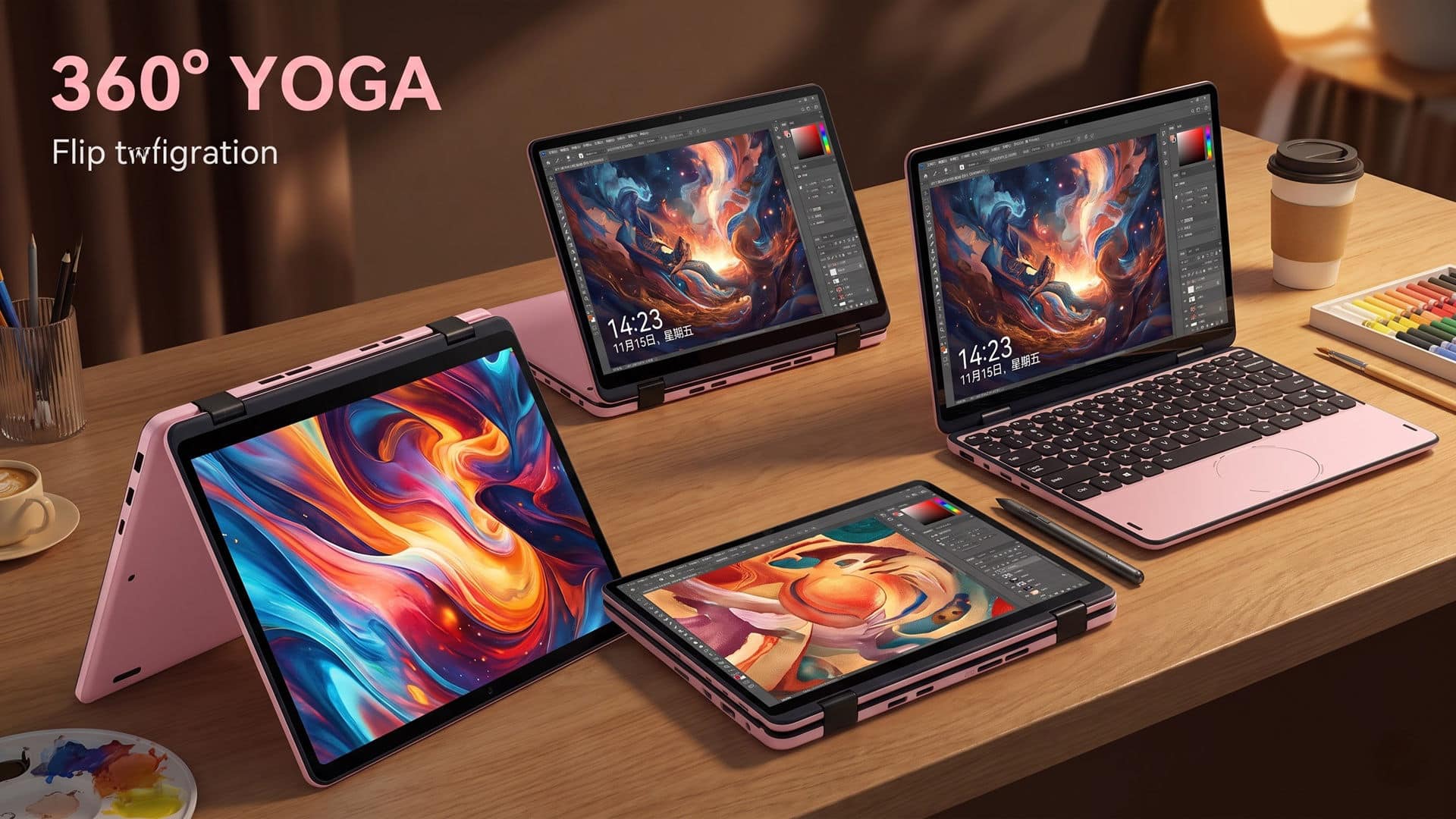 YISSIY YX110YP 11" 360° YOGA Touchscreen Laptop -360 Flip