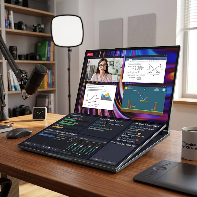 YX16 Plus 16 inch Dual-Screen Laptop For Livestreaming