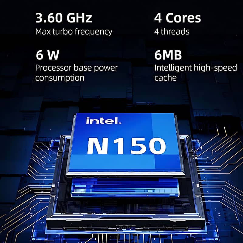 YISSIY YX105R 10.5 4-in-1 Convertible Laptop with Intel N150 CPU