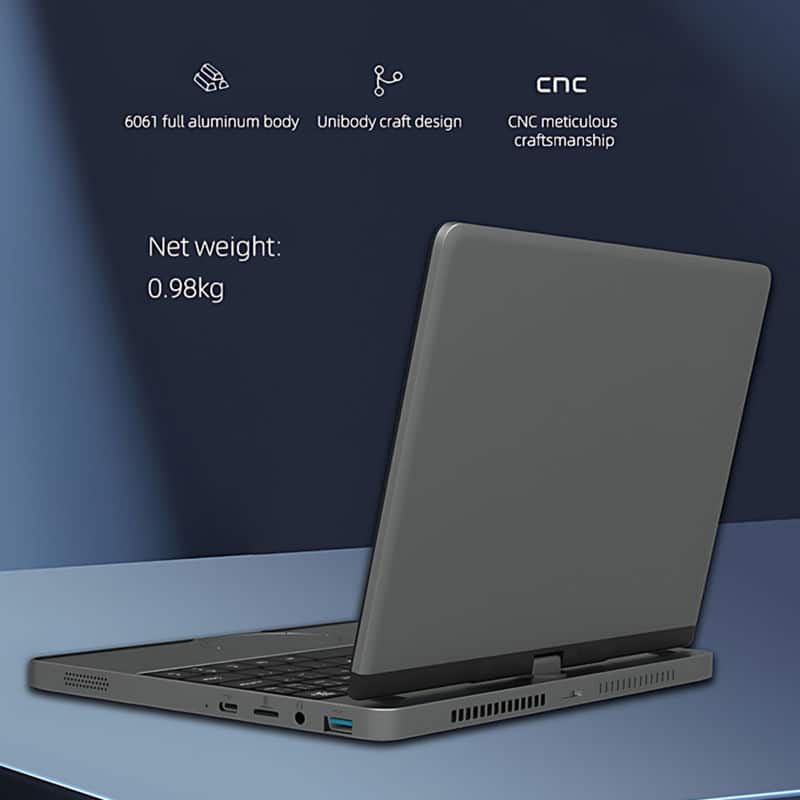 YISSIY YX105R 10.5" 4-in-1 Convertible Laptop with All Metal Body