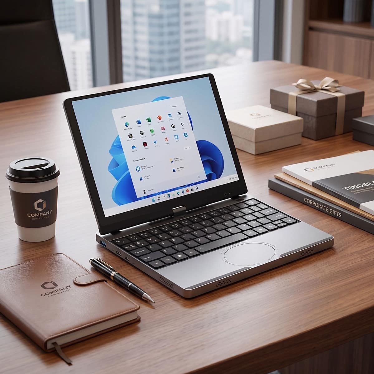 YISSIY YX105R 10.5" 4-in-1 Convertible Laptop for Corporate Gifts