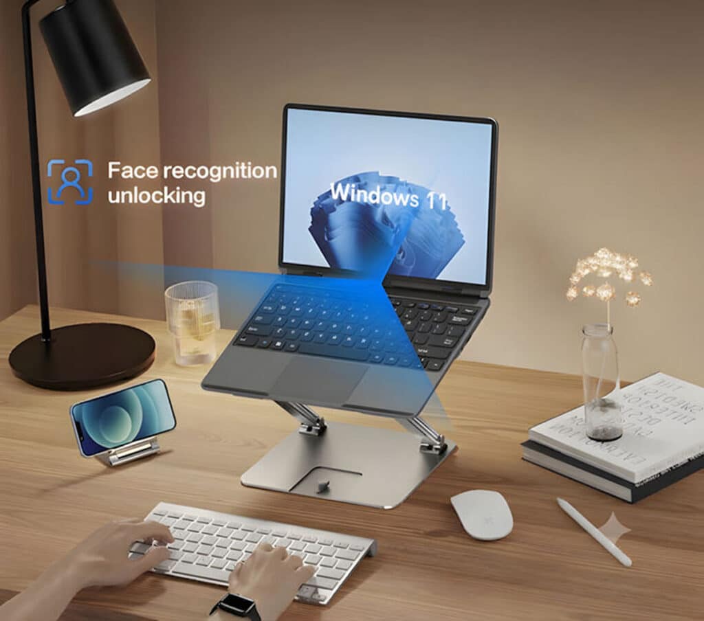 YISSIY YX130G Carbon Fiber Laptop with Secure Windows Hello 3D Facial Login