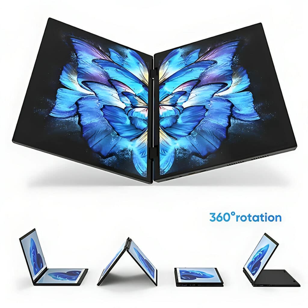YISSIY YX140D 14 Inches Dual Touch Screen Laptop (1)