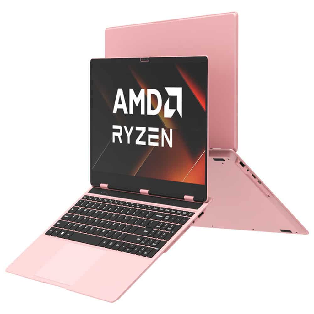 YISSIY YX156S 15.6" Ultra-Slim Business Laptop - Pink