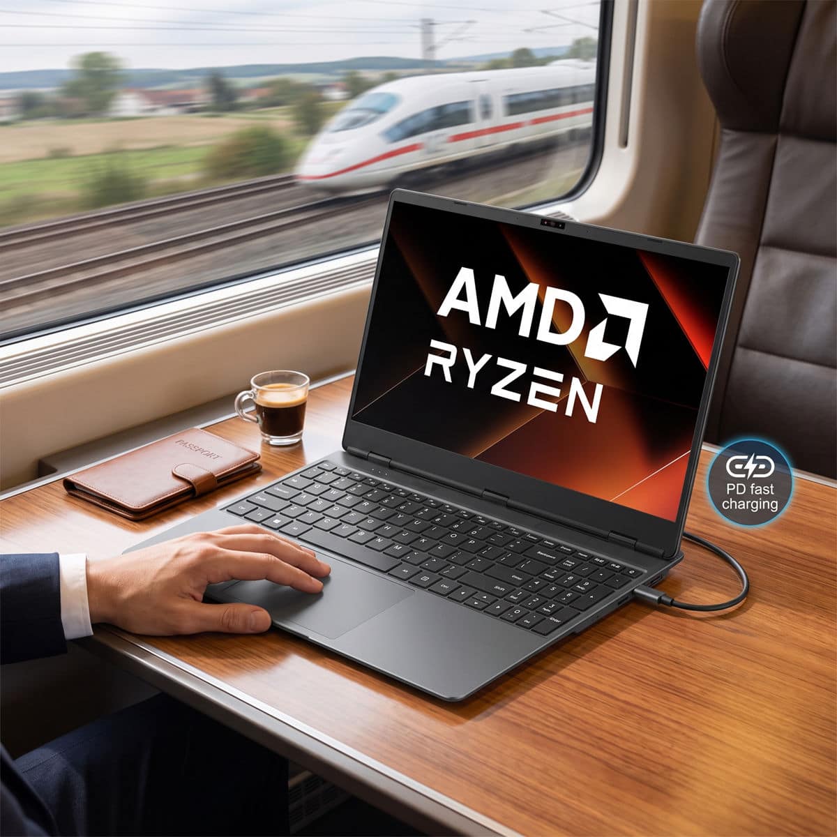 YISSIY YX156S 15.6" Ultra-Slim for Travel 1