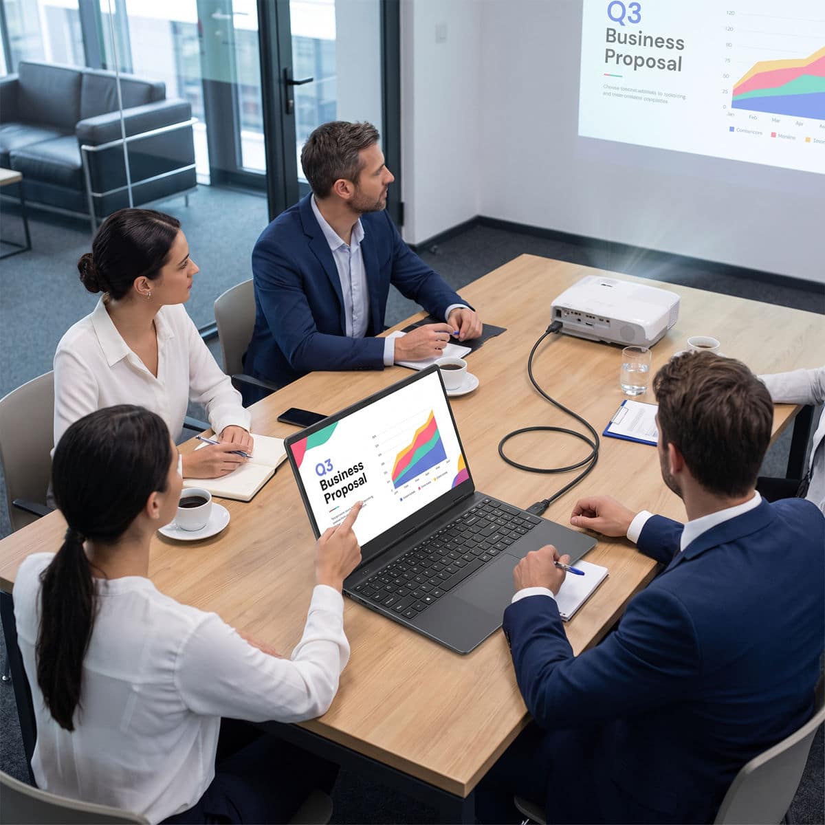 YISSIY YX156S 15.6" Ultra-Slim for Meeting